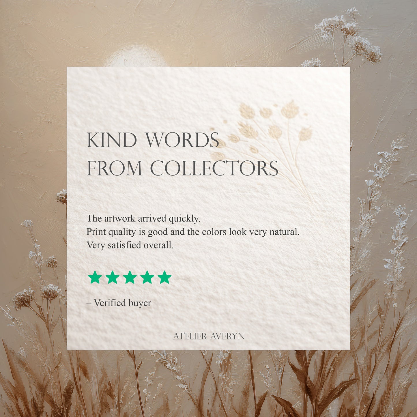 Minimal Grass Landscape Canvas Print