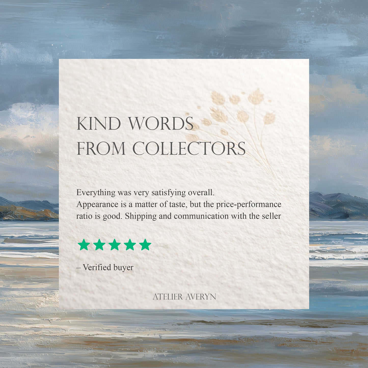 Calm Ocean Horizon Landscape Canvas Print