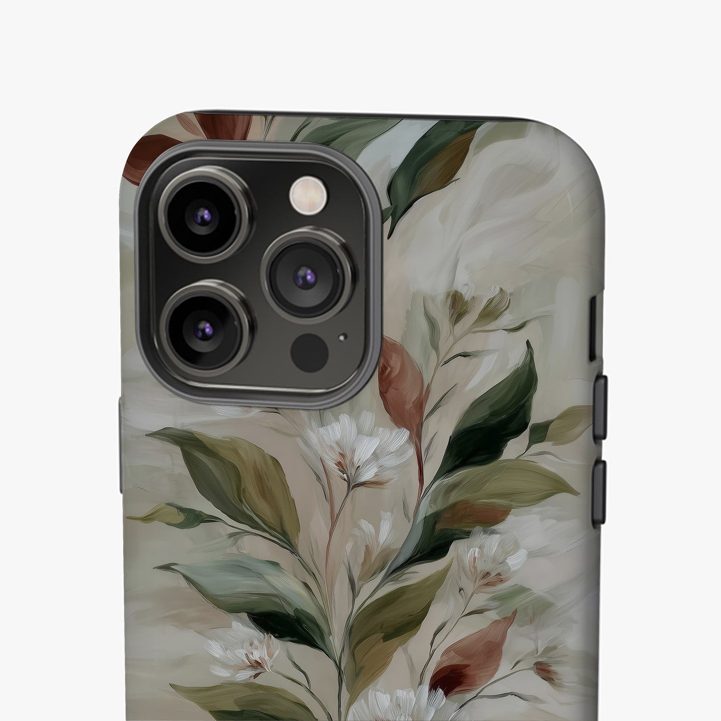 MYSTBIT ART | Gentle Flourish iPhone Case-MYSTBIT ART