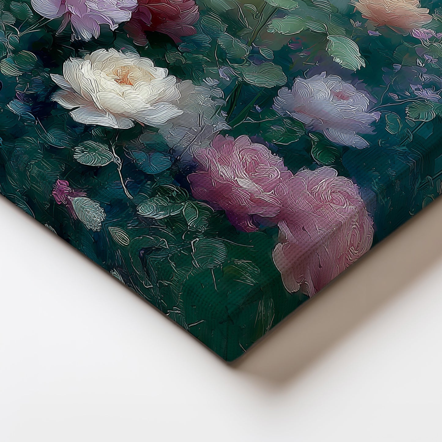 Romantic Pastel Flower Dream Canvas Print
