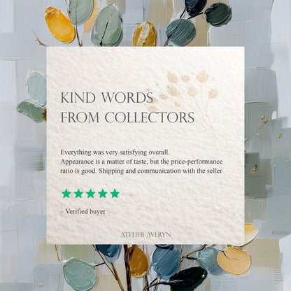 Abstract Leaf Painting Print