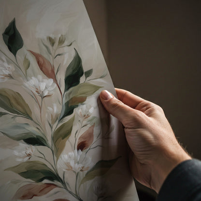 Minimal Leaf Illustration Print