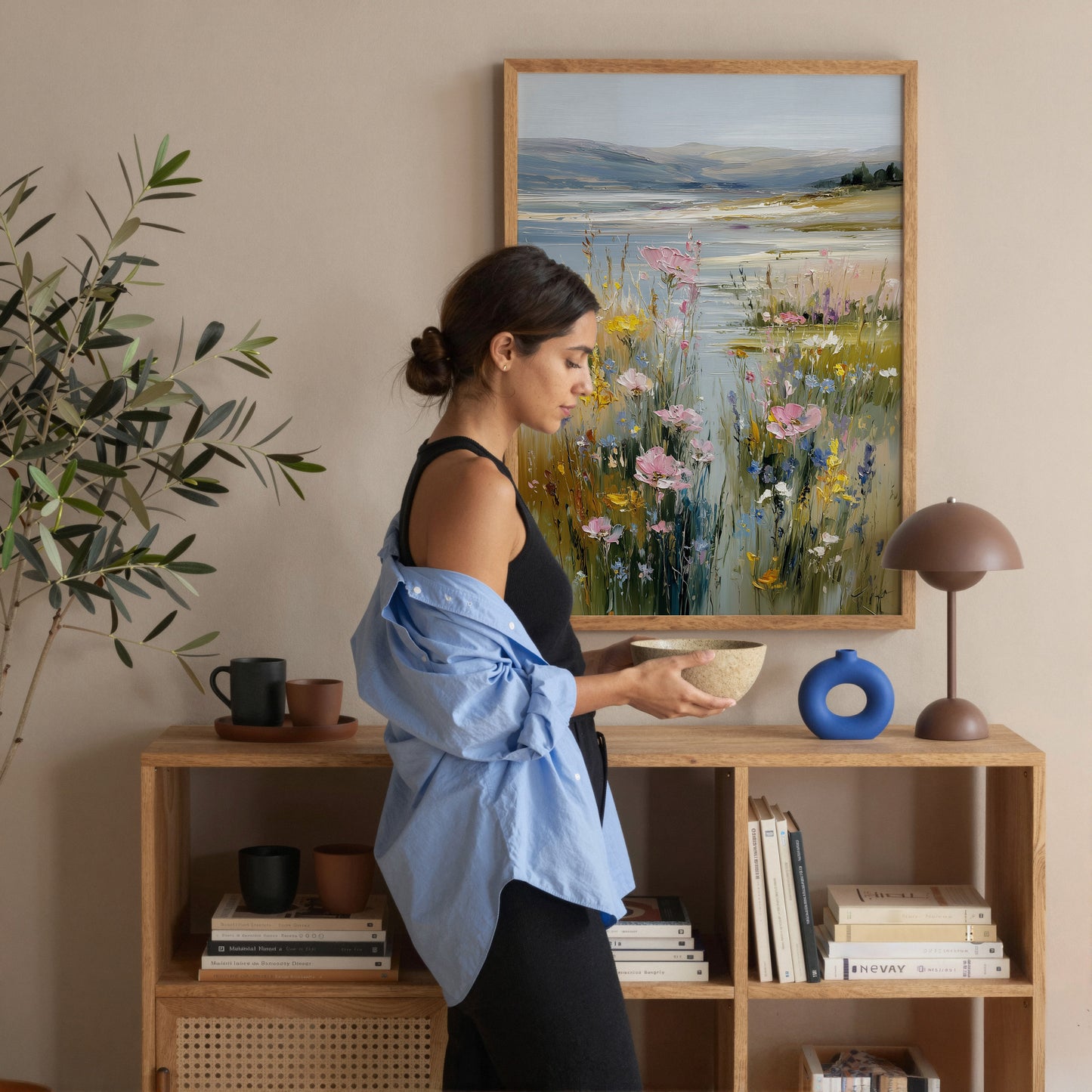 Stillness Across the Valley Print