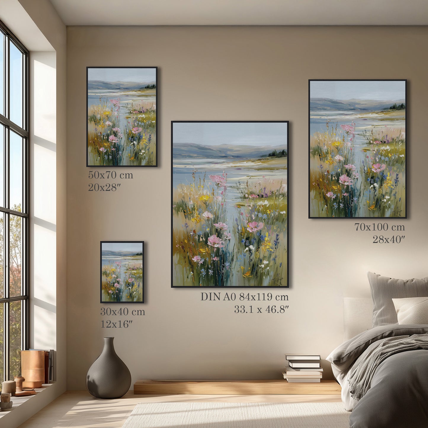 Stillness Across the Valley Print