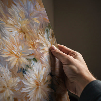 Neutral Flower Artwork Print