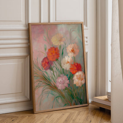 Pastel Garden Art Print