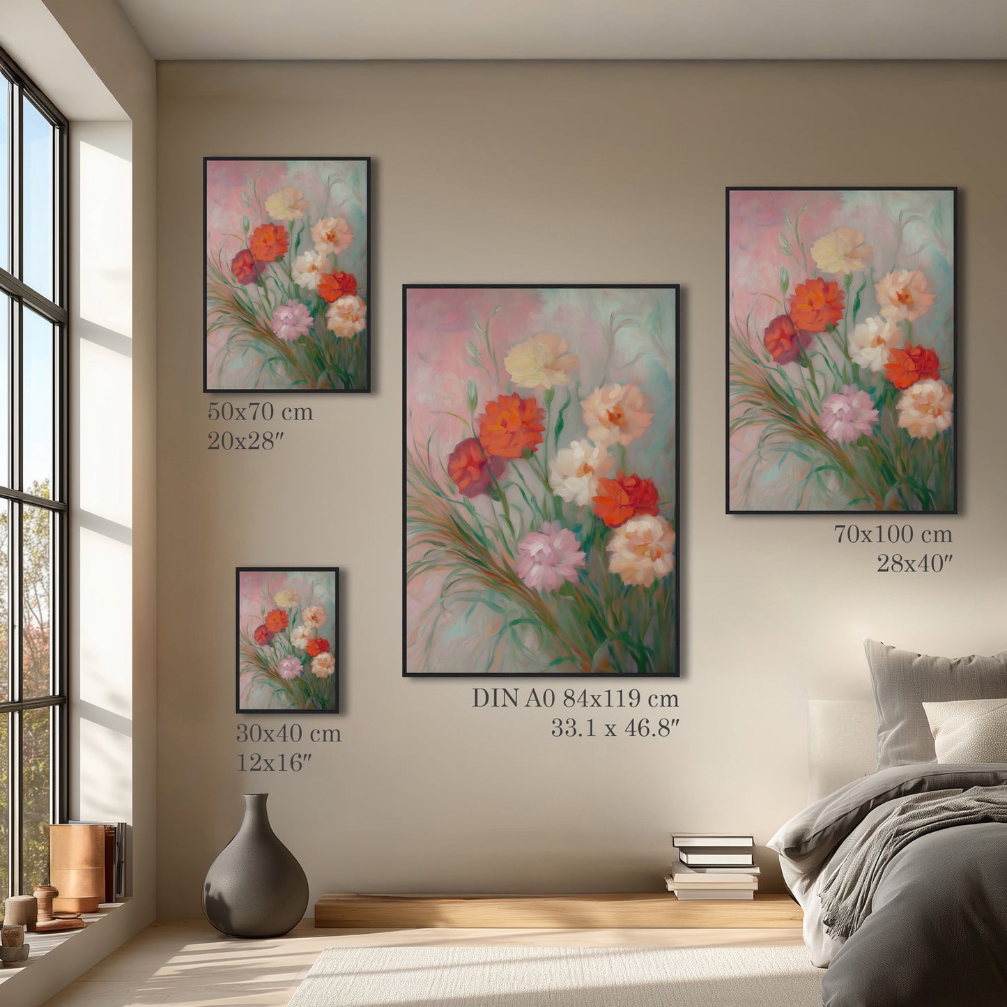 Pastel Garden Art Print