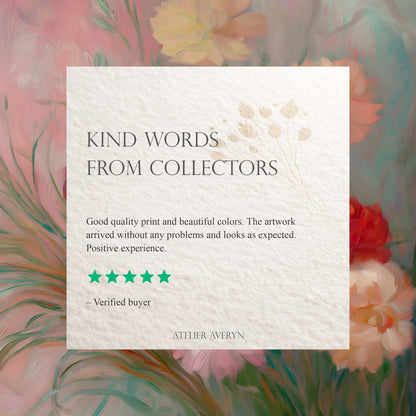 Pastel Garden Art Print