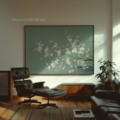 Delicate Flower Wall Art Print