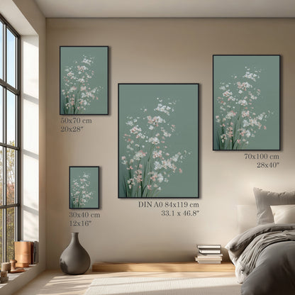 Delicate Flower Wall Art Print