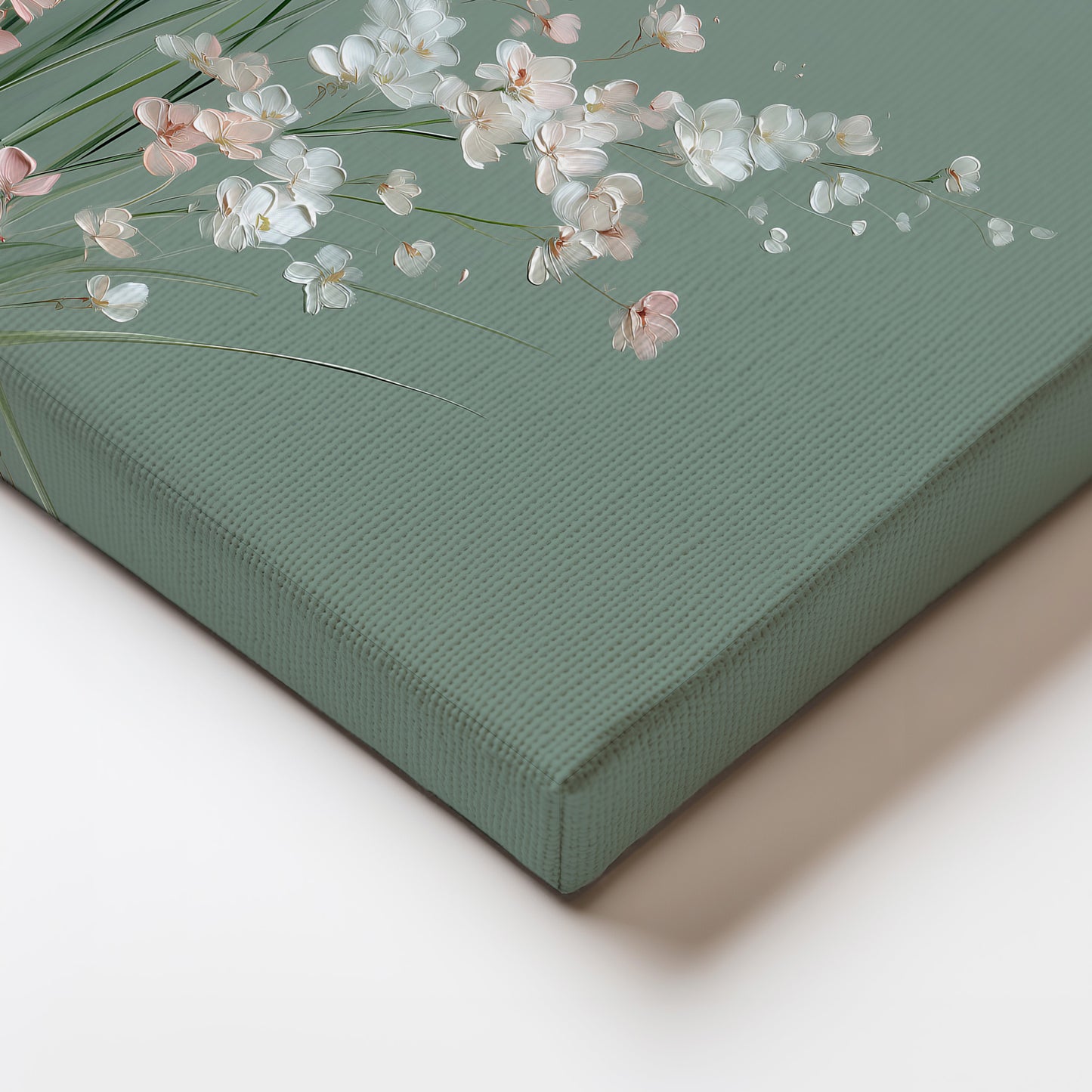 Delicate Flower Wall Art Canvas Print