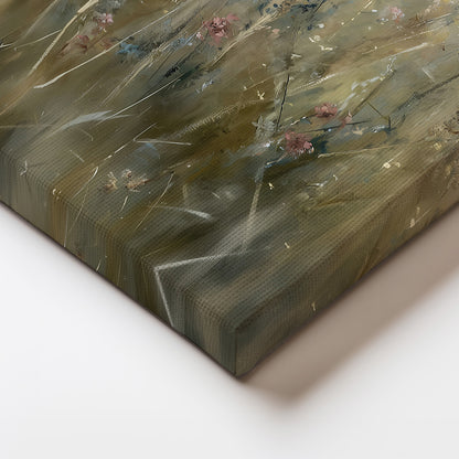 Jesus in Nature Painting Canvas Print