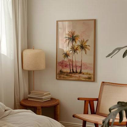 Warm Summer Tropical Art Print