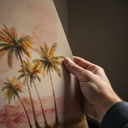 Warm Summer Tropical Art Print