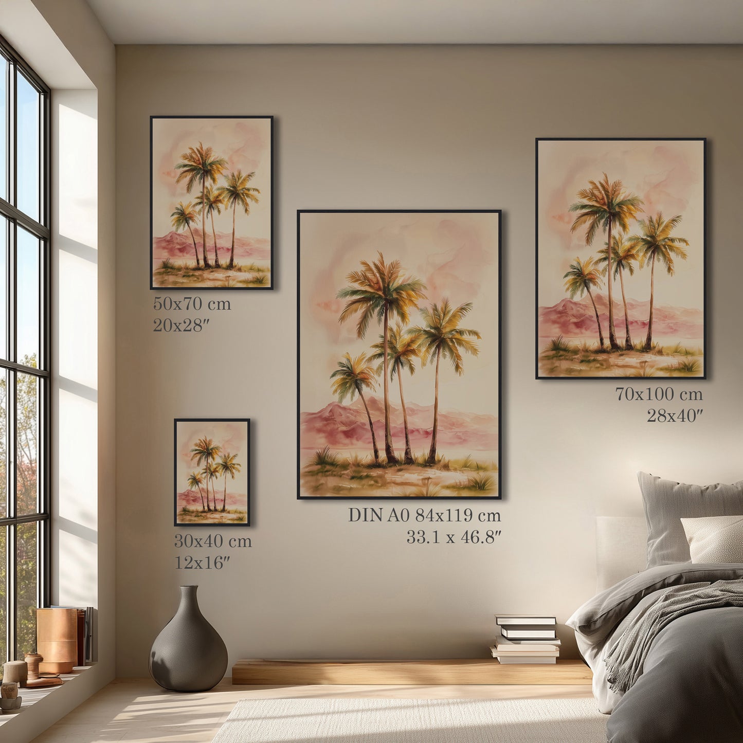Warm Summer Tropical Art Print