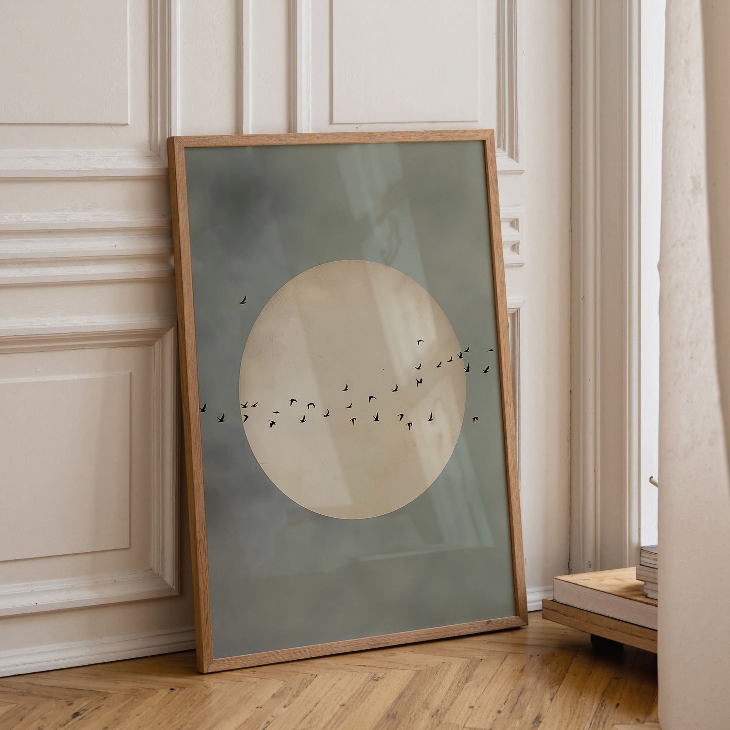 Calm Night Sky Painting Print