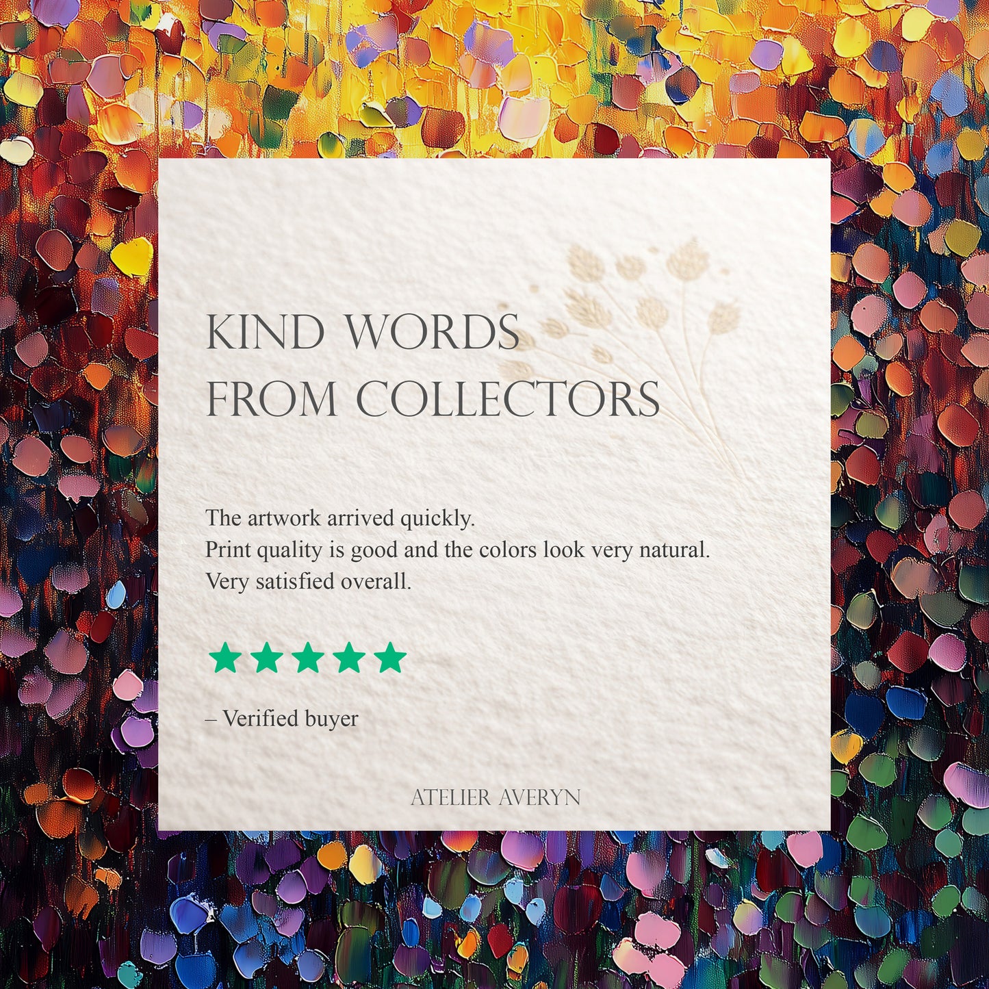 Golden Color Glow Painting Canvas Print