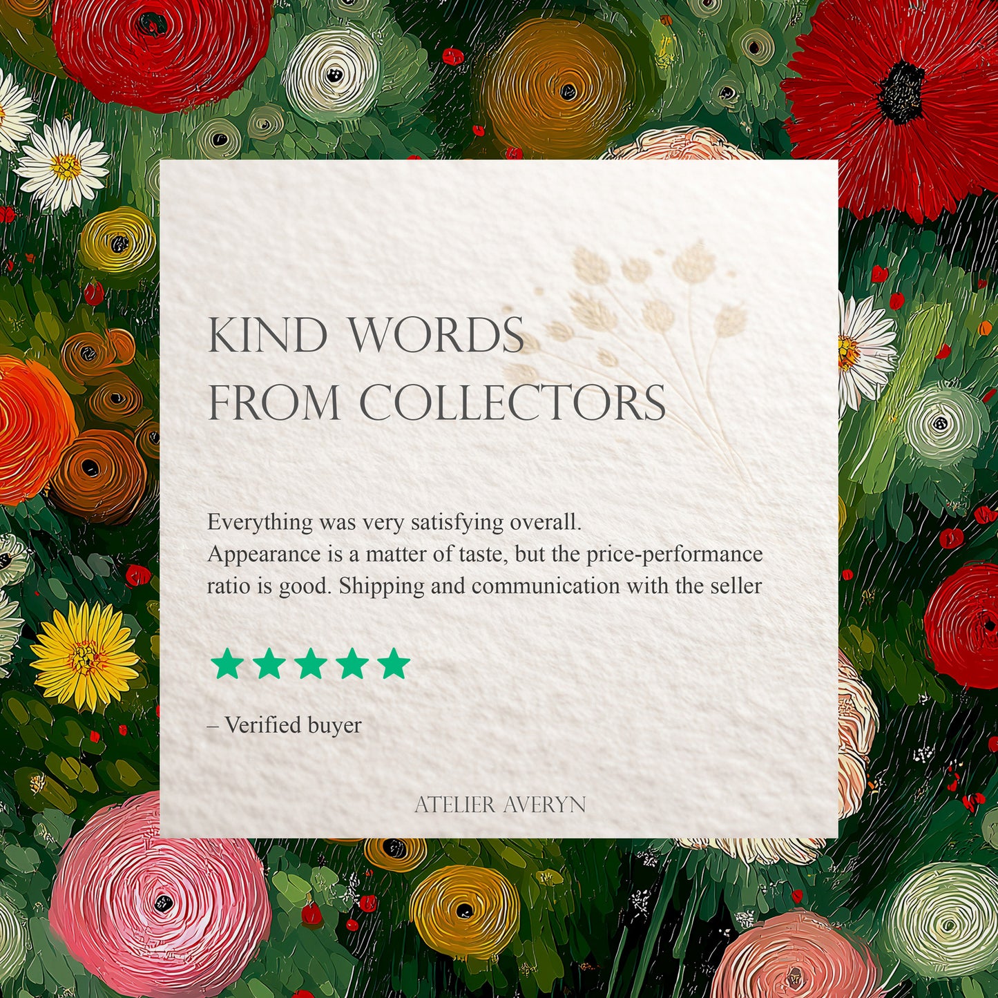 Colorful Flower Garden Painting Canvas Print