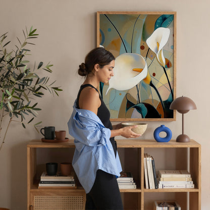 Modern Calla Lily No1 Print