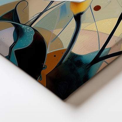 Modern Calla Lily No1 Canvas Print