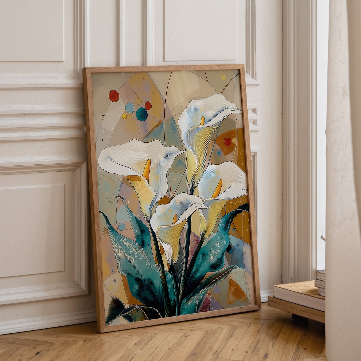 Modern Calla Lily No2 Print