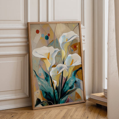 Modern Calla Lily No2 Print