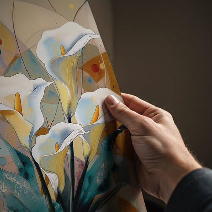 Modern Calla Lily No2 Print