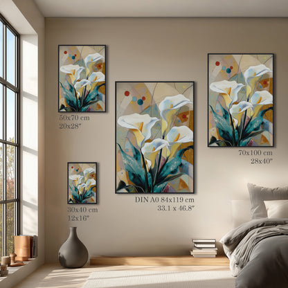 Modern Calla Lily No2 Print