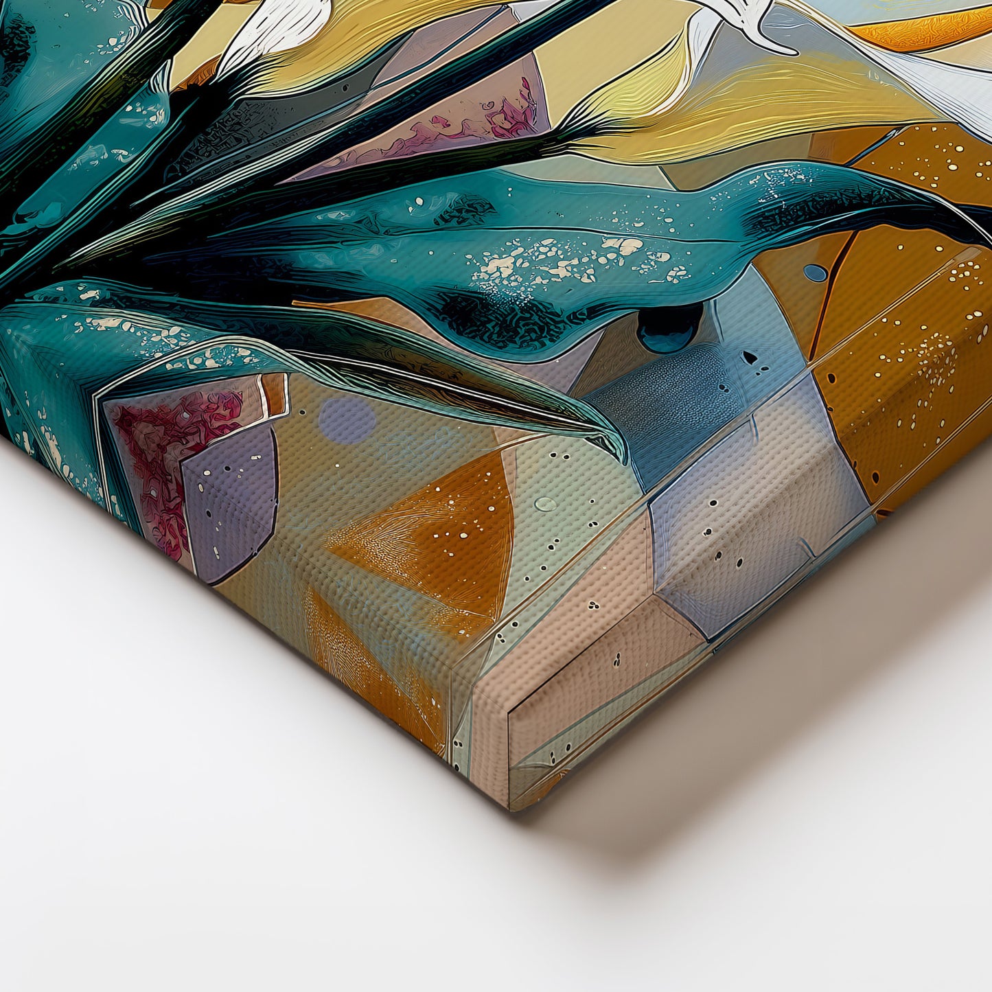 Modern Calla Lily No2 Canvas Print