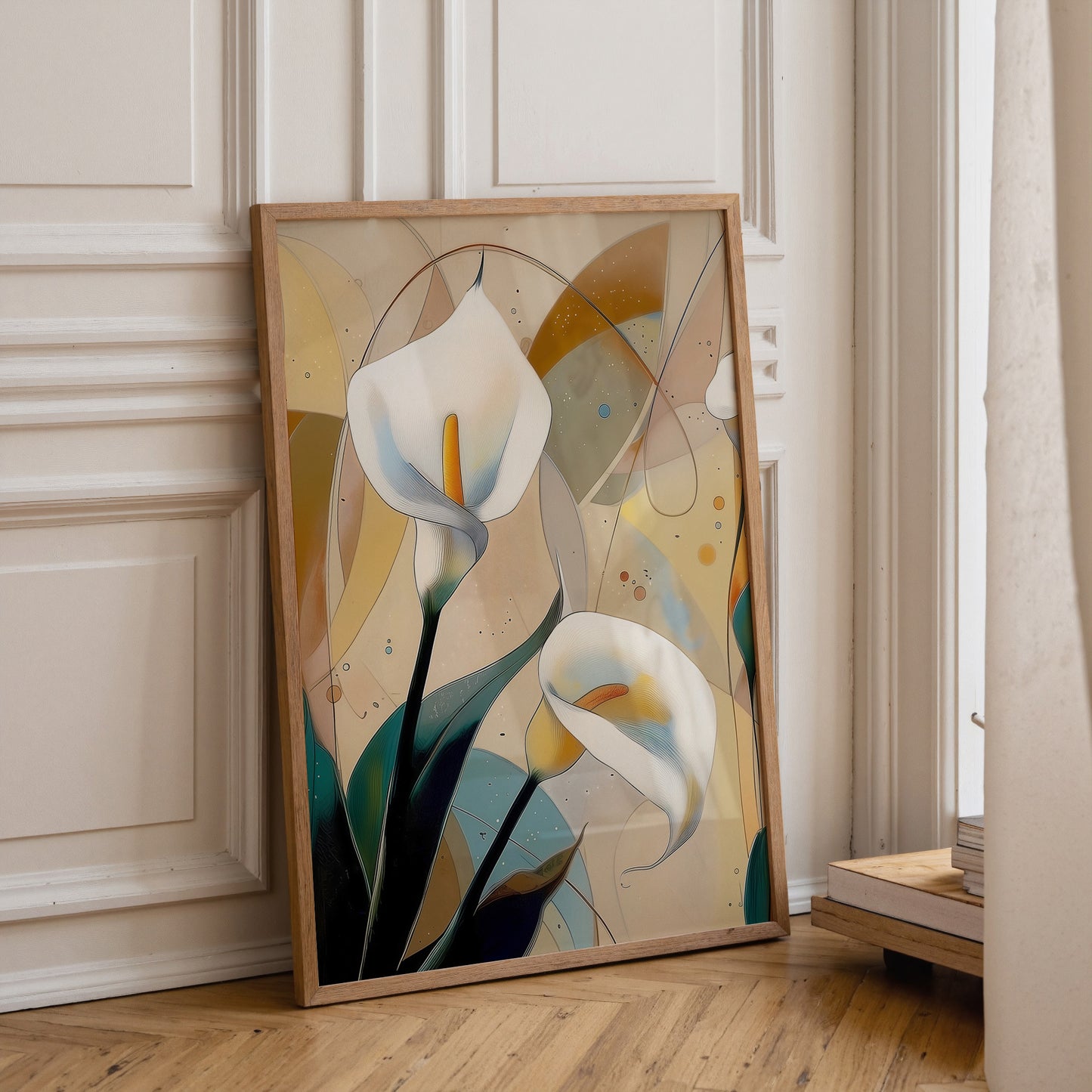 Modern Calla Lily No3 Print