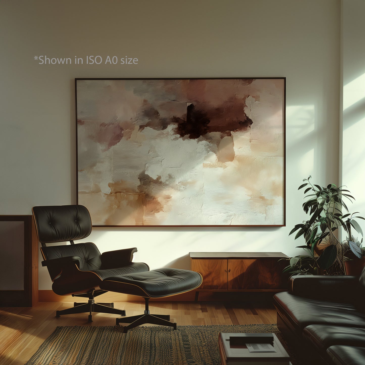 Soft Layered Wall Art Print