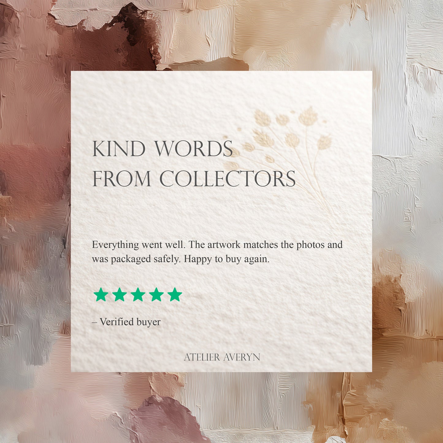 Soft Layered Wall Art Print