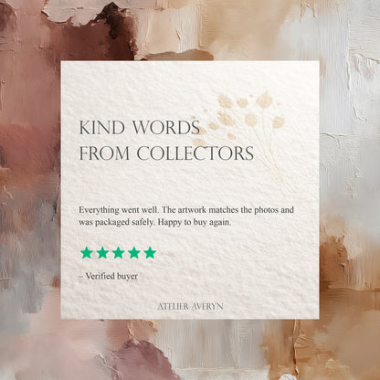 Soft Layered Wall Art Print