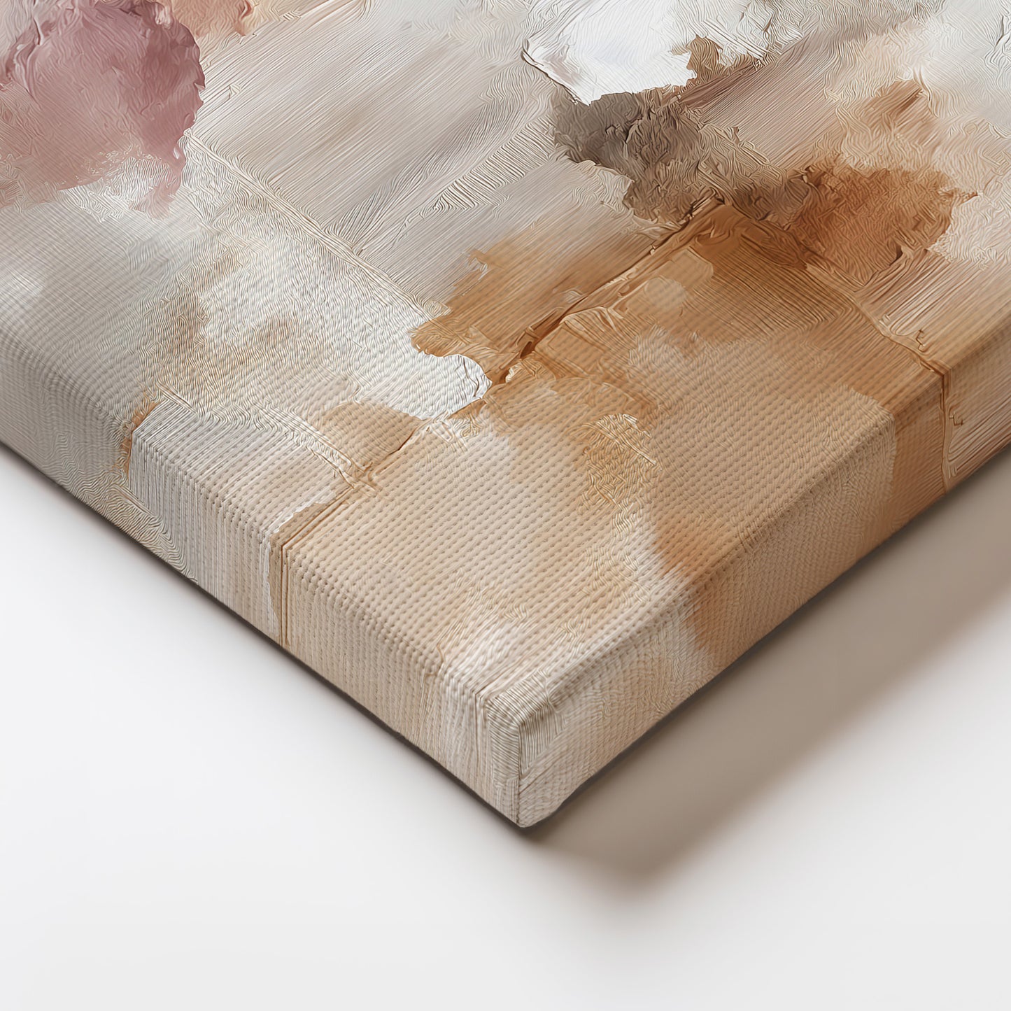 Soft Layered Wall Art Canvas Print