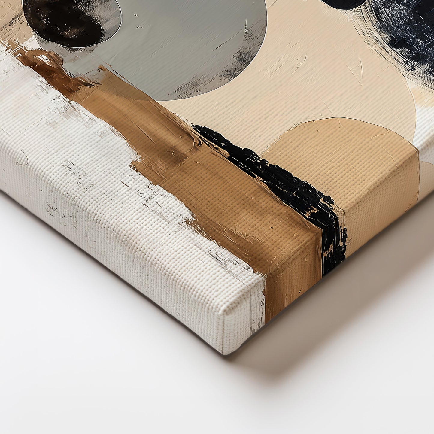 Abstract Circle Composition Canvas Print