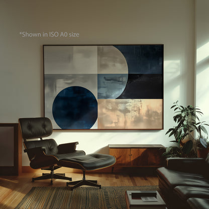 Geometric Abstract Wall Art Print