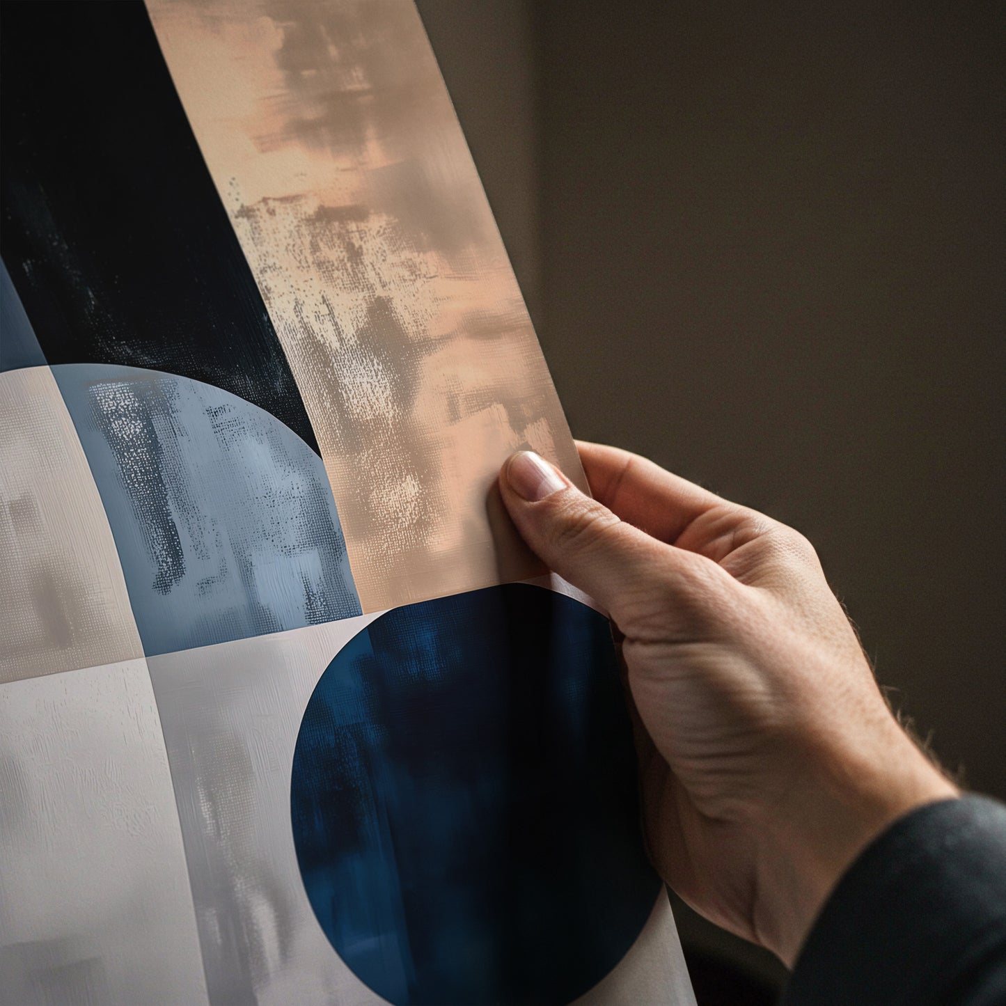 Geometric Abstract Wall Art Print