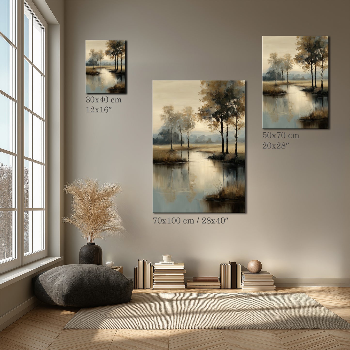 Timeless Nature Painting Canvas Print