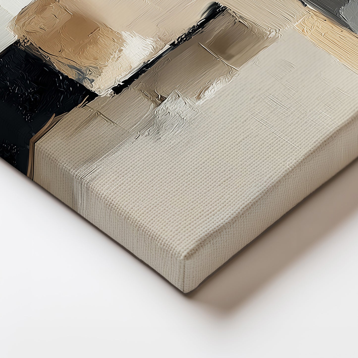 Modern Block Geometric Art Canvas Print