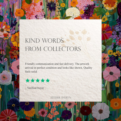 Colorful Floral Field Wall Art Canvas Print