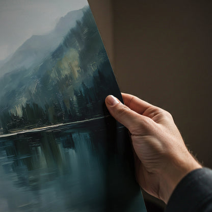 Mountain Lake Reflection Print