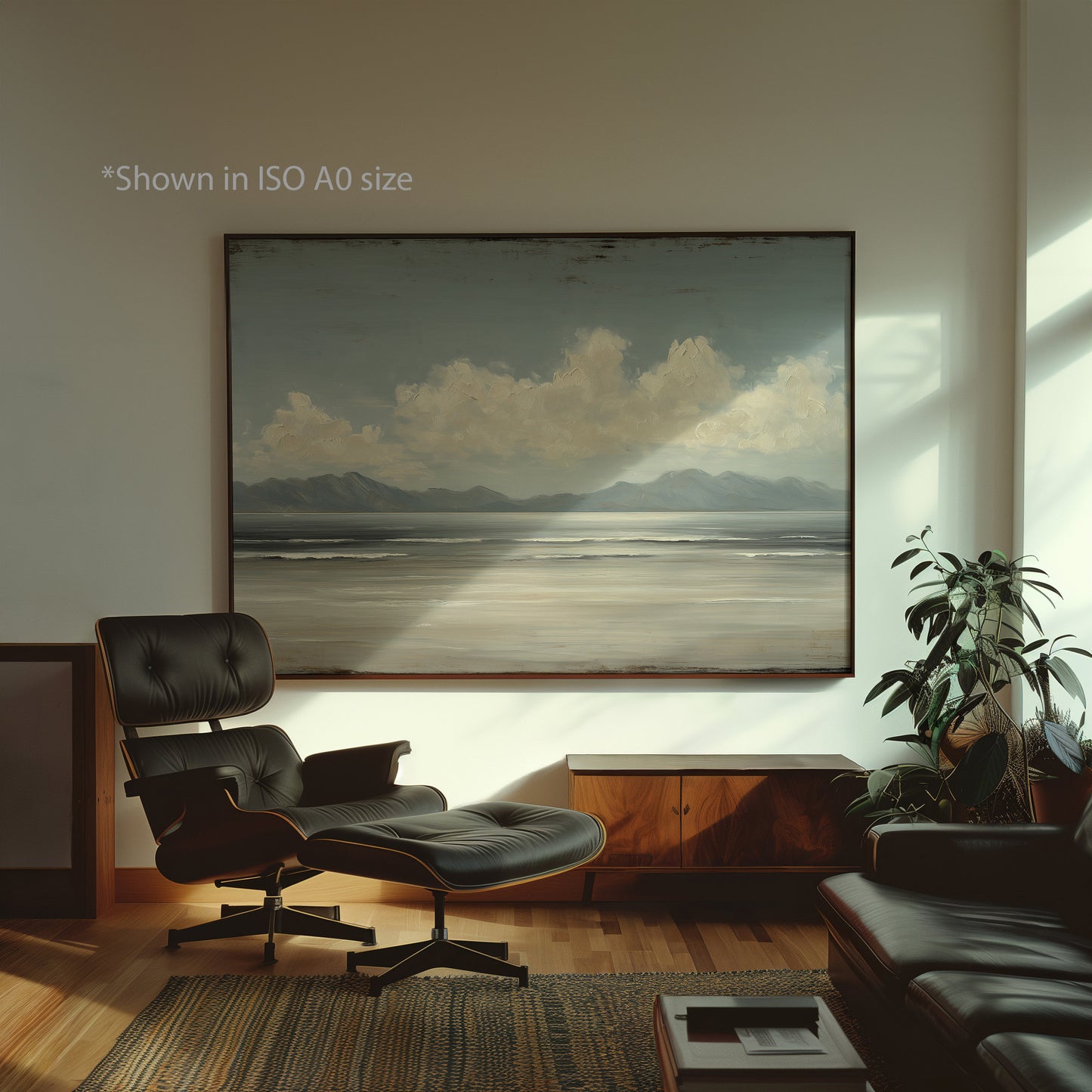 Soft Ocean Landscape Print