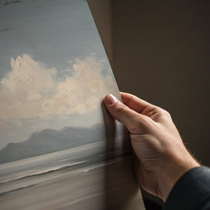 Soft Ocean Landscape Print