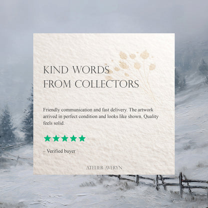 Winter Forest Landscape Scene Canvas Print