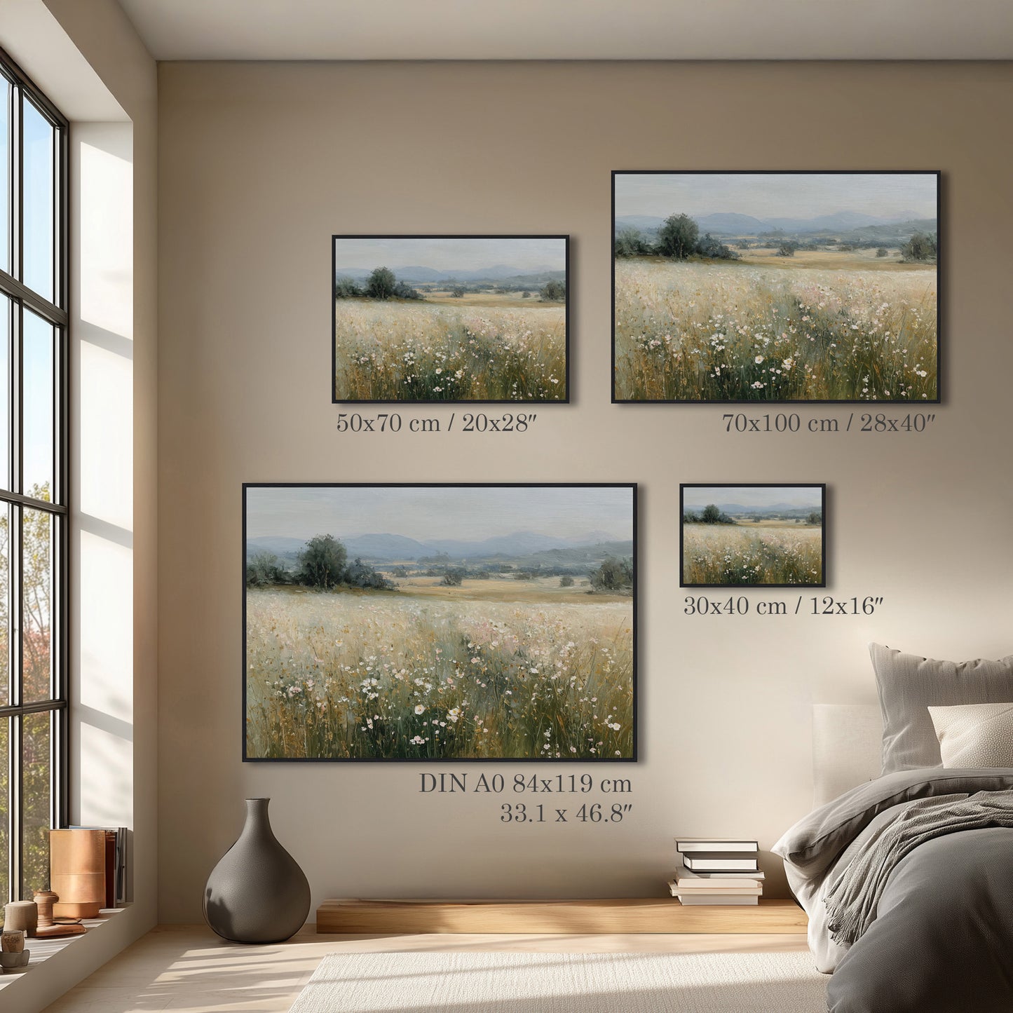Spring Field Painting Print