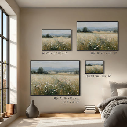 Spring Field Painting Print
