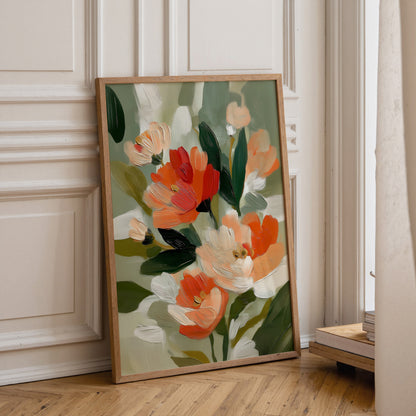 Floral Morning Wall Art Print