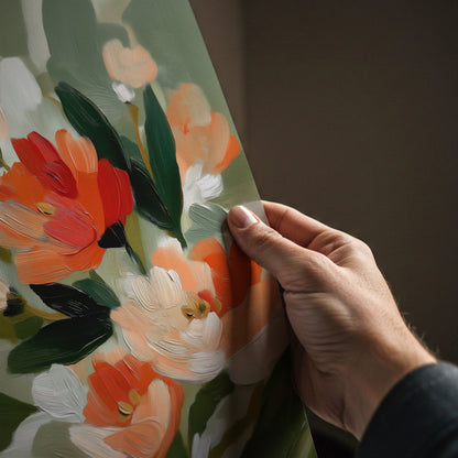 Floral Morning Wall Art Print