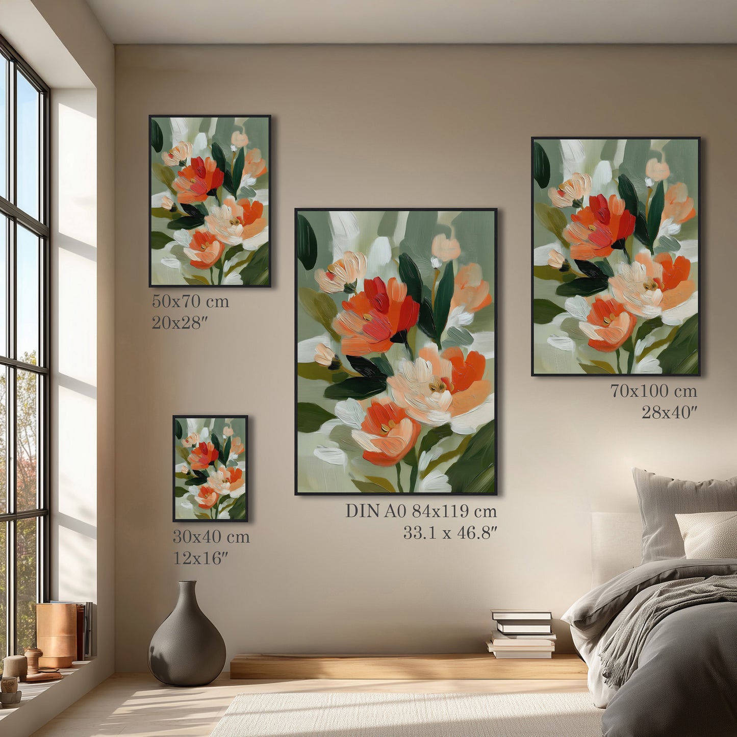 Floral Morning Wall Art Print