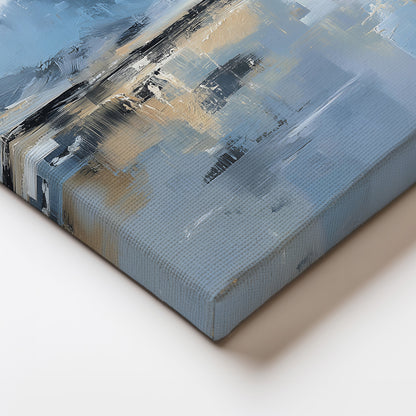 Alpine Lake Landscape Canvas Print